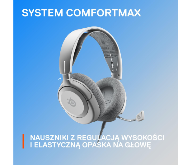 STEELSERIES Arctis Nova 1P (Playstation, białe) 61612 - 1066000 - zdjęcie 8